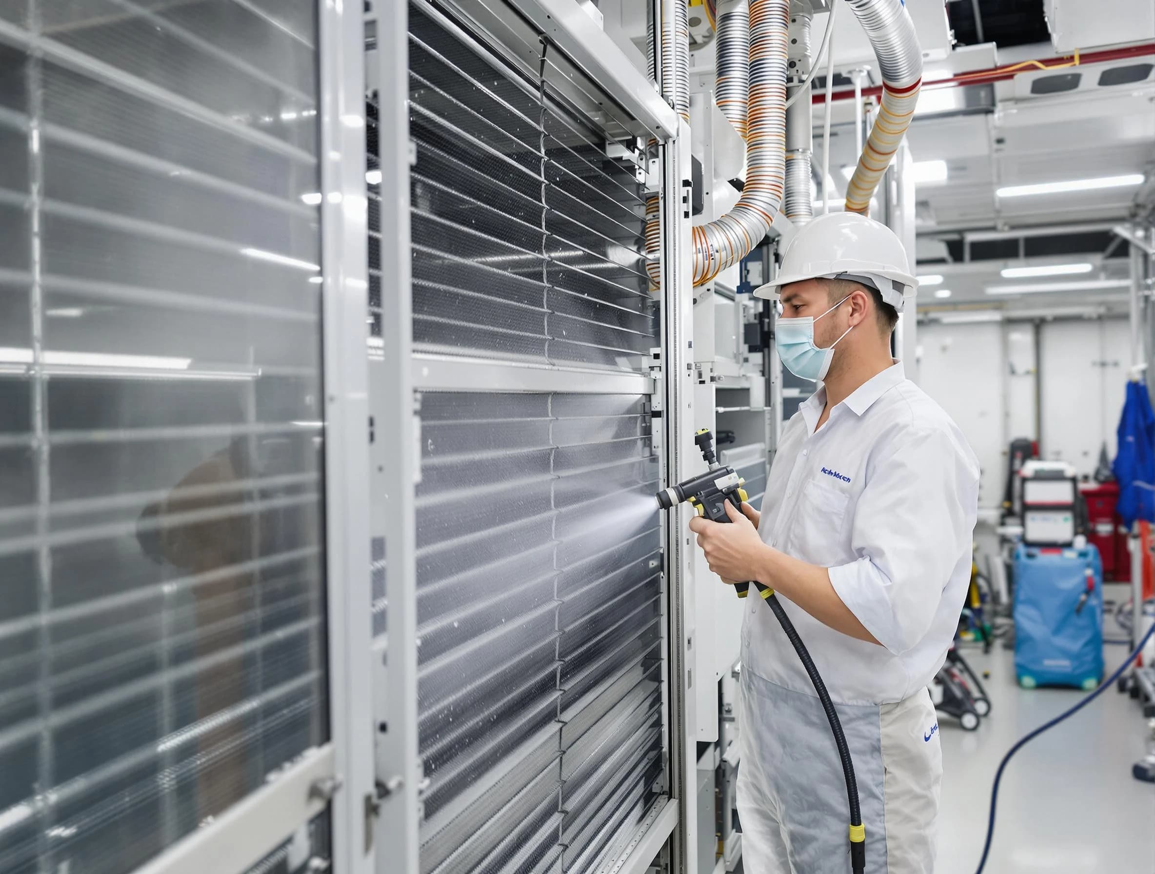 Professional AC coil cleaning by Allegheny Air Duct Cleaning in Allegheny