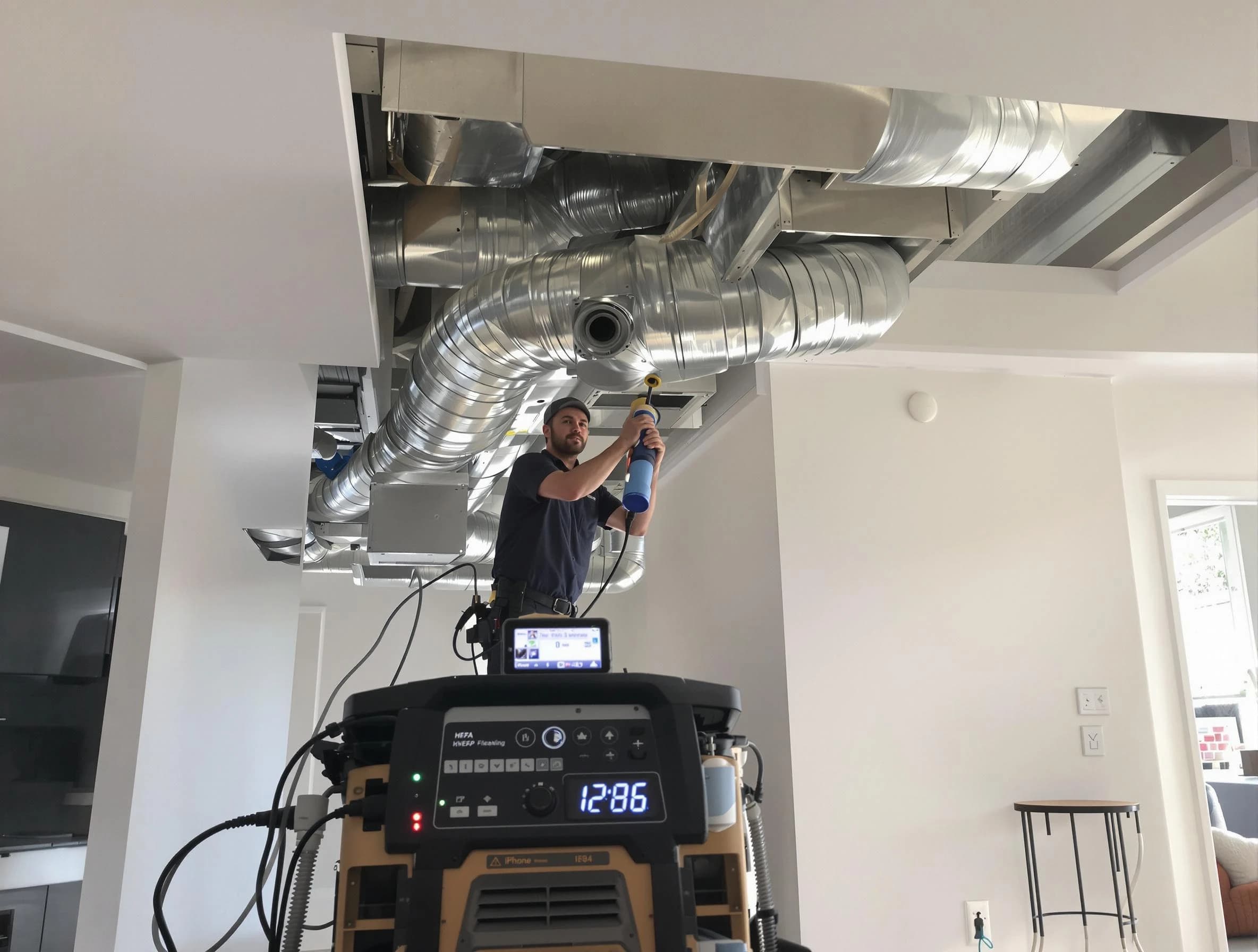 Advanced pure air duct cleaning by Allegheny Air Duct Cleaning in Allegheny