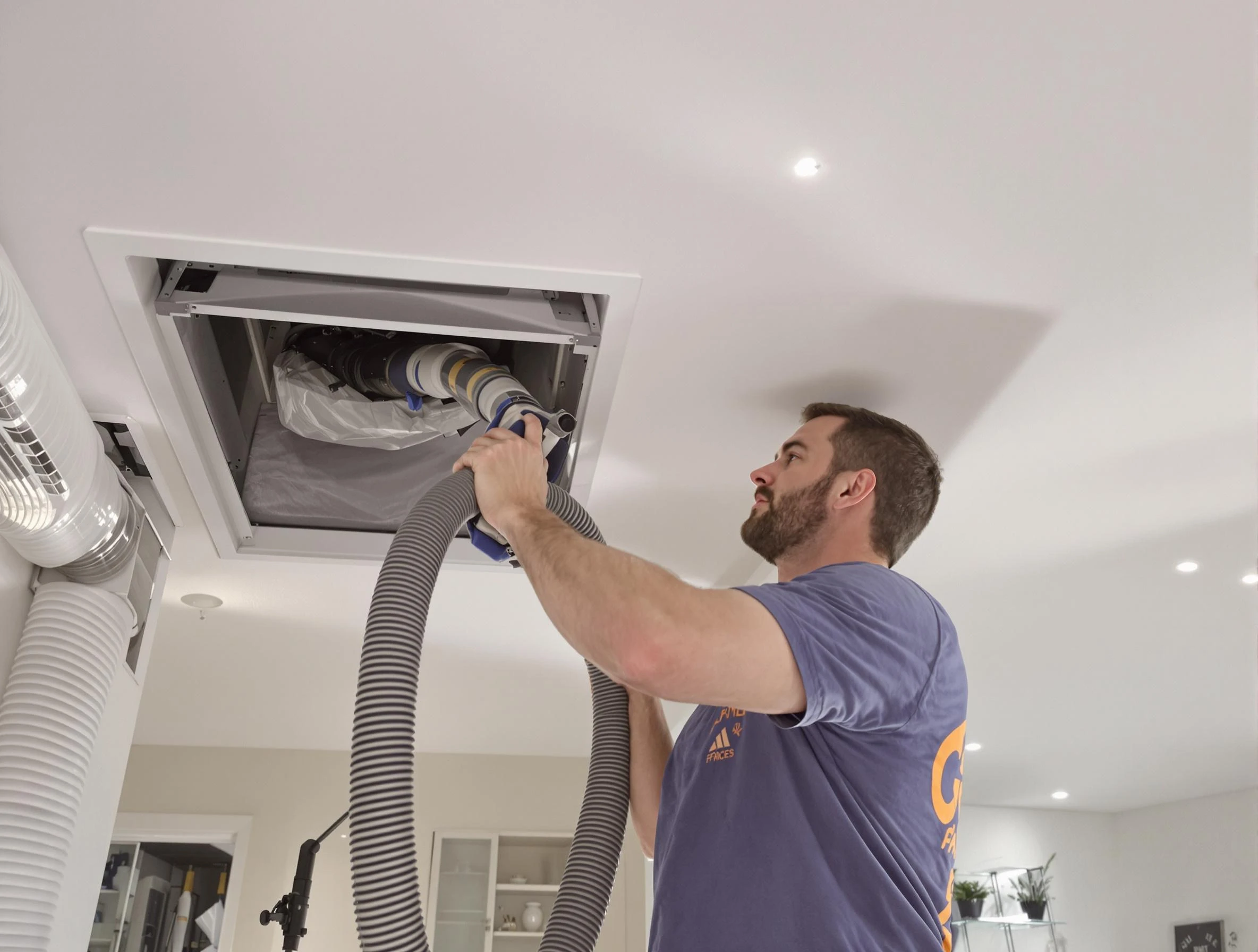 Precision indoor duct cleaning by Allegheny Air Duct Cleaning in Allegheny
