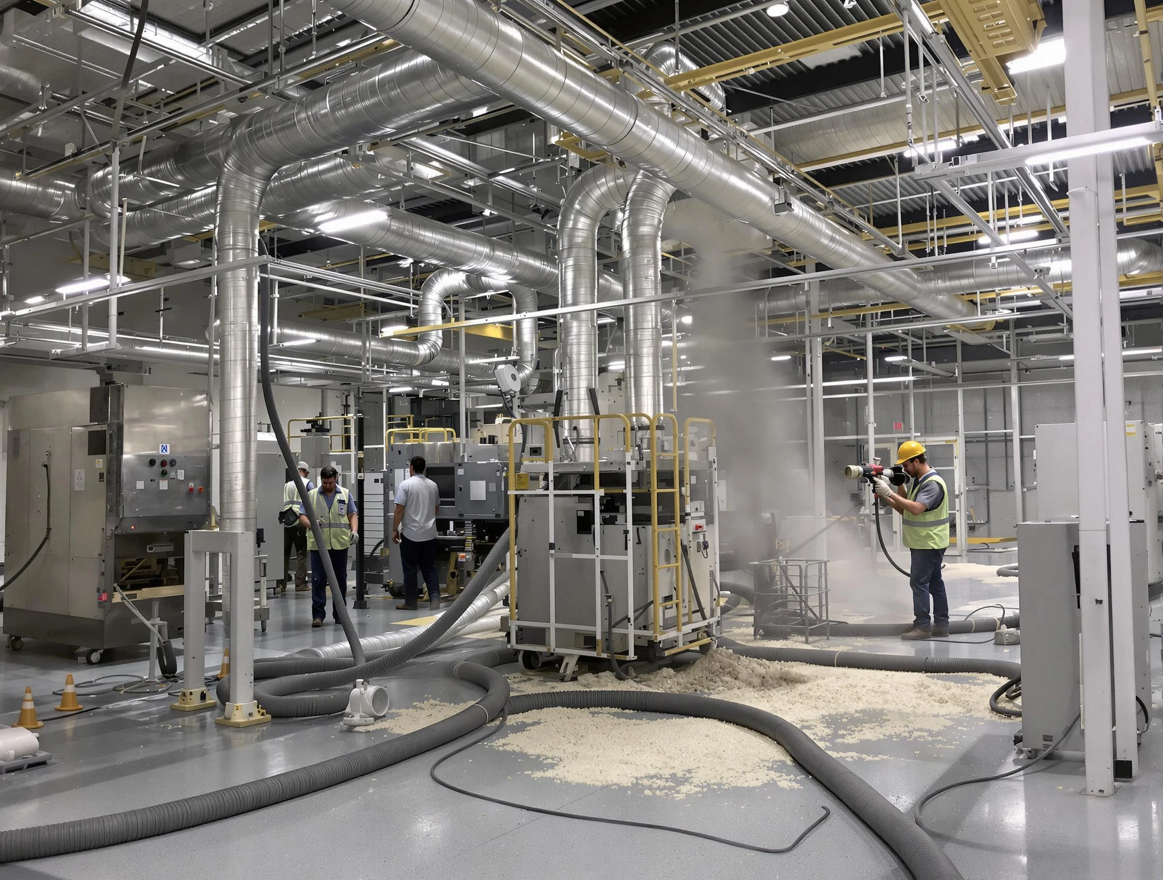 Heavy-duty industrial duct cleaning by Allegheny Air Duct Cleaning in Allegheny